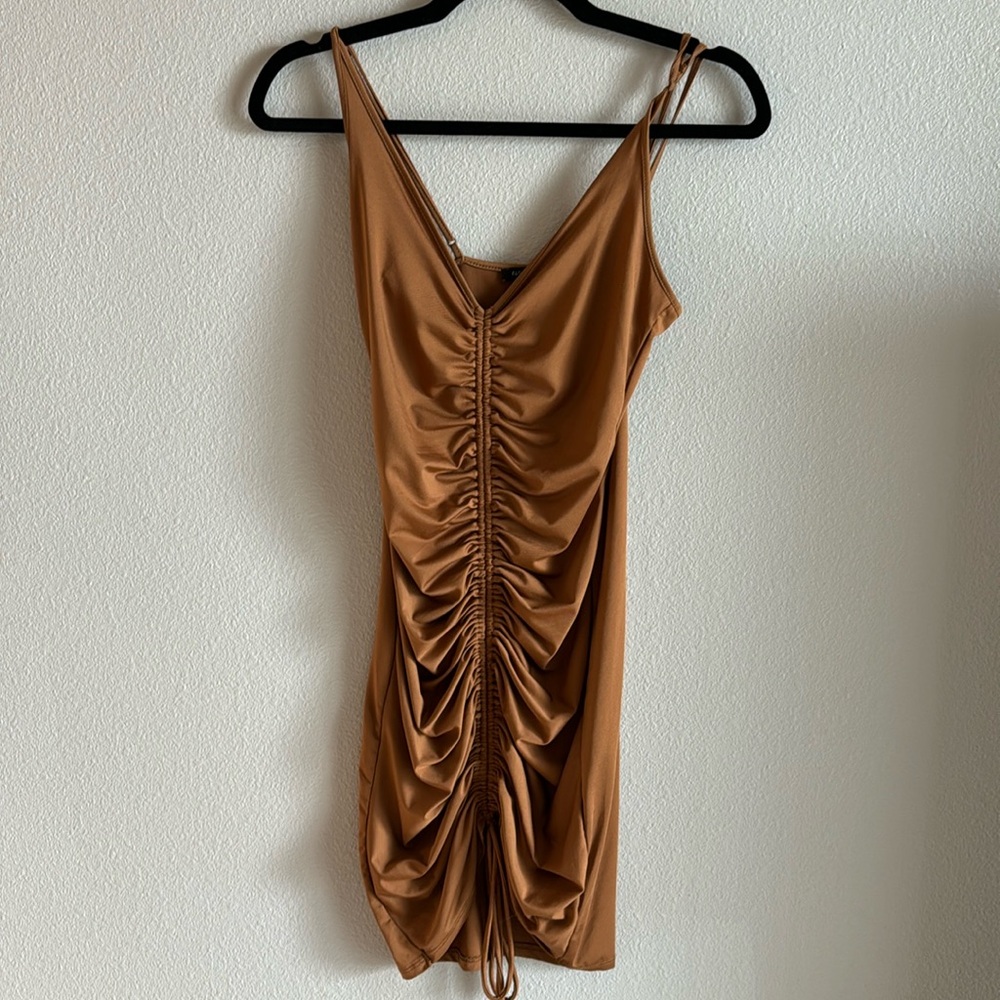 Gold Bodycon Dress